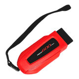 Bartec Tech600Pro TPMS tool red with black accents and wrist strap