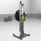 Mobile tire lifting with Gaither Wheel Assist and Sliding Tire Roller for easy handling