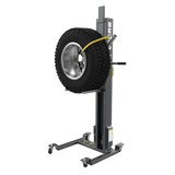 BendPak RWS-200WL Rechargeable Portable Wheel Lift with sliding tire roller for heavy tires