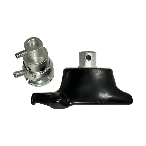 Cemb Ycq3007801 OEM quick connect kit with metal valve and black mounting part for rim-clamp tire machine