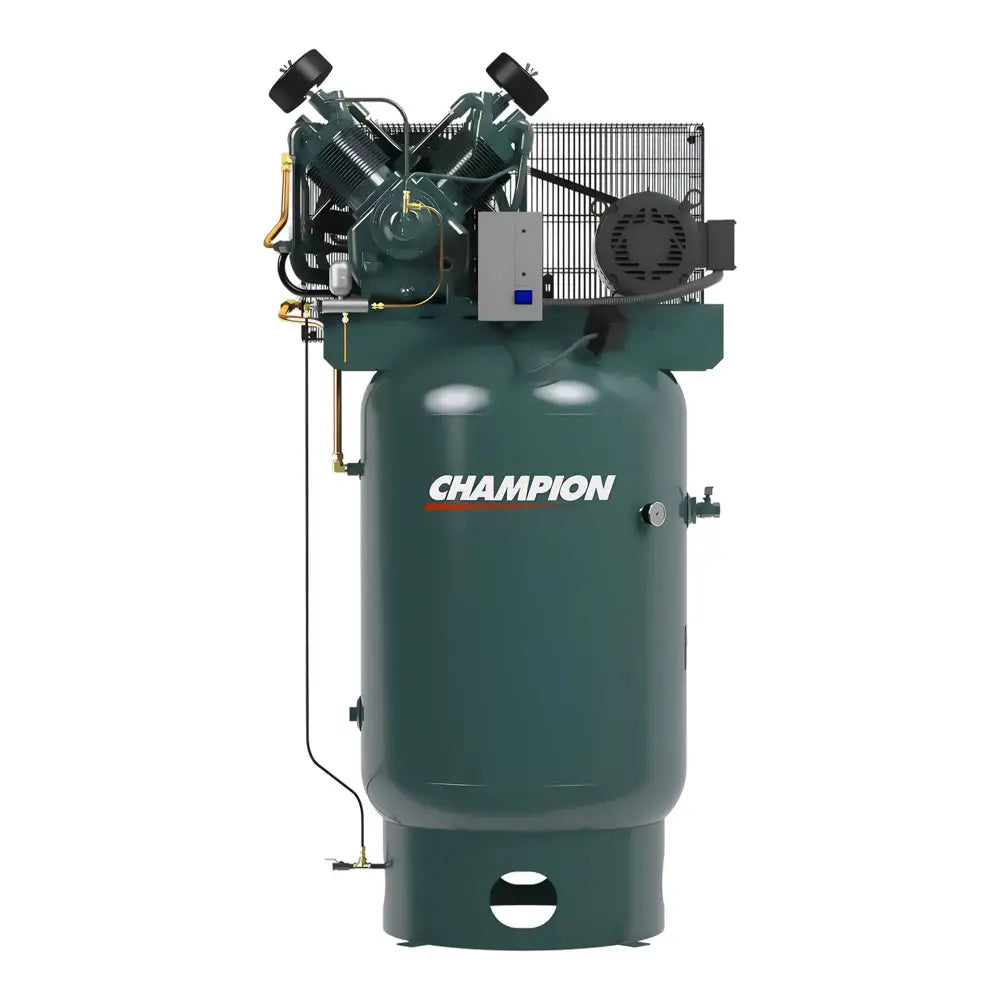 Champion 10 HP R Series VR10 8 Vertical Air Compressor 80 Gal