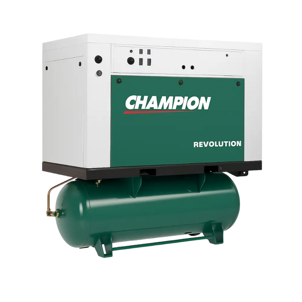 Champion HR5-8 5hp Air Compressor with R15 Pump – All Tire Supply