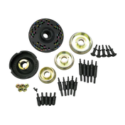 Coats 40mm light truck adapter kit with black gold flywheel and metal backing plate