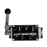 Black handled hydraulic control valve for Coats OEM air valve on GTS Tire Changer