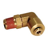 Coats 90 deg elbow brass 3/8in push-to-connect x 1/4in male NPT fitting