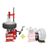 Coats Maxx 50 air rim clamp tire changer with red black hydraulic arms