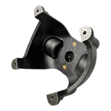 Black plastic mounting bracket with holes for Coats Tire Changer part and tire machine assembly