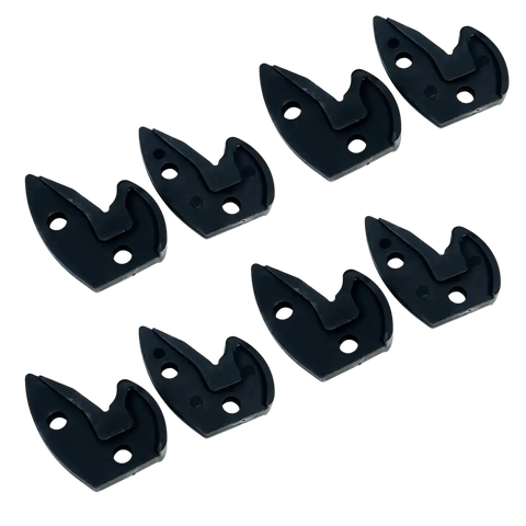 Coats OEM Grip-Max Plus black plastic replacement grips with curved blades