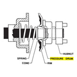 Coats OEM Pressure Drum for 6401/6450 HD Balancer - 8308642