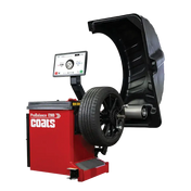 Red and black Coats ProBalance E900 direct drive wheel balancer with digital display