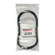 Black rubber drive belt in clear packaging for Coats Replacement Rubber Lip for XL Pressure Drum