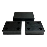Coats Tire Changer Nylon Block (181851) & Center Rubber Pad