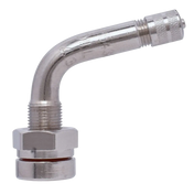 Dill DV-543E valve stem with stainless steel knurled hose connector