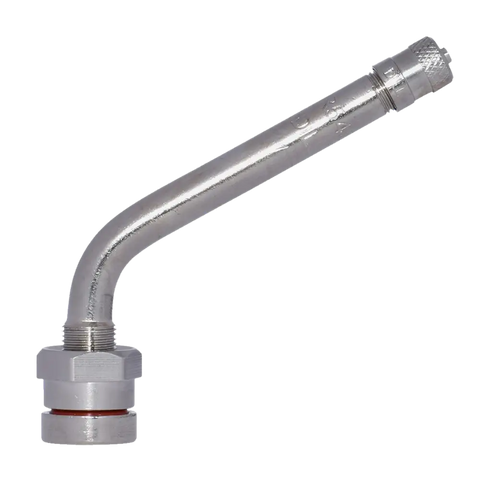 Silver Dill DV-545D-10 clamp-in TPMS valve stem with knurled hose