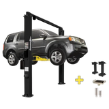 Forward Lift I10 10K symmetric 2-post lift with SUV, jack, and adapters for repair shops