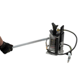 Gaither #81 jack sleeve with black silver airbrush gun hose