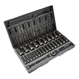 GP 1/2’ Dr Metric Duo - Socket Set 6pt w/ Case (29 pcs)