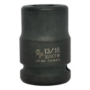 GP 3/4 Drive Thin-Wall Impact Socket 13/16 (6 Pnt SAE) -