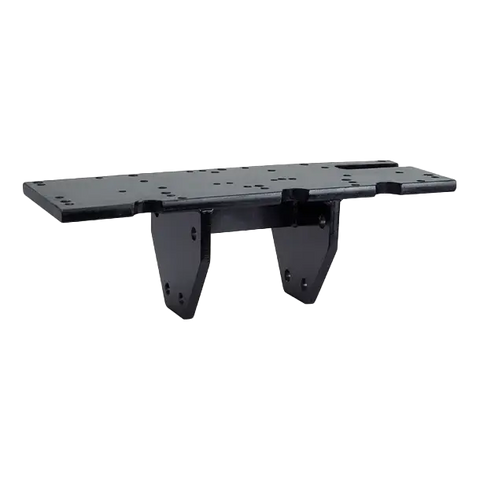 Black metal mounting bracket with pre-drilled holes for HW93776 Detroit adapter