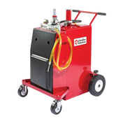 JohnDow Pro 30 Plus steel air operated gas caddy with red hydraulic oil machine