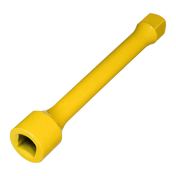 Ken-Tool 1-inch drive torque extension with yellow hexagonal plastic handle