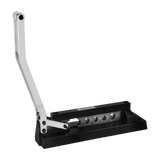 Manual lever-action tube flaring tool for hose ferrule crimping with multiple die sizes