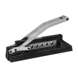 Manual metal tube bender with multiple dies for hose ferrule crimping using Milton Hose Ferrule Crimping Tool