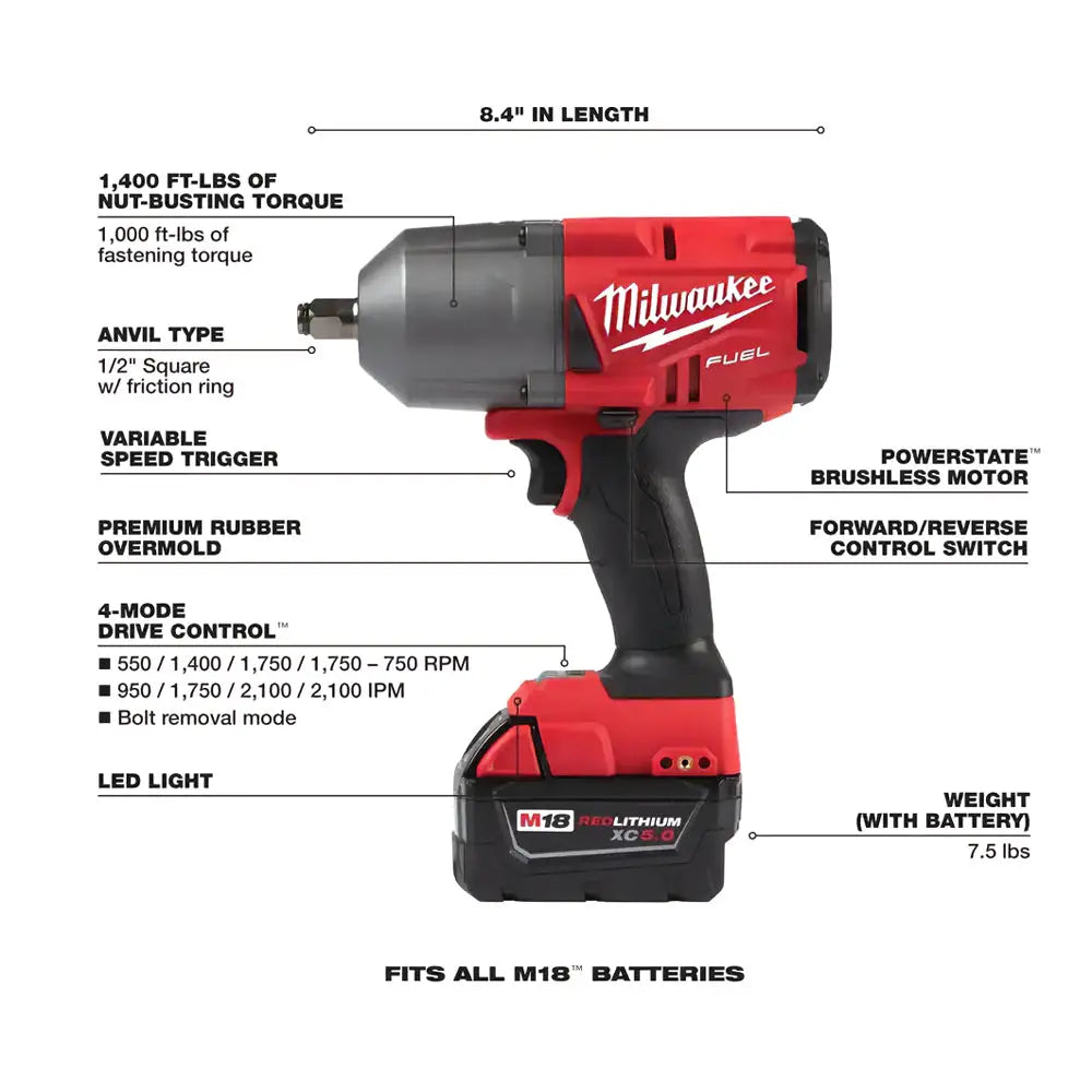 Milwaukee tire impact wrench hotsell
