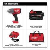 Milwaukee M18 1/2 High Torque Impact Wrench Kit w/ Bag -