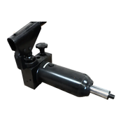 Black Norco 229861 hydraulic cylinder with piston rod and knob