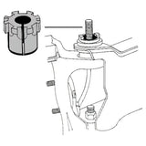 Automotive suspension component diagram showing caster camber bushing for Ford 4x4