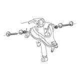 Car suspension assembly with cam bolt for Northstar Alignment Cam Bolt for S10 Blazer/S15 Jimmy