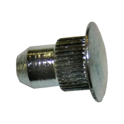 Shiny metal threaded guide pin with wide flat head for Cadillac GM Northstar alignment