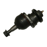 Black ball joint with threaded stud for Dodge light trucks, compatible with grease gun