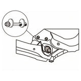 Mechanical assembly diagram for Northstar Caster Pinion Angle Cam Bolt Kit for Dodge Truck