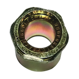 Gold-toned combination lock on Northstar Front Adjustable Bushing for Ford suspension