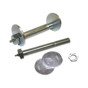 Metal bolts and washers for camber caster bolt kit on 2007+ Toyota Tundras