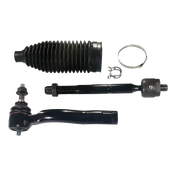 Image of Car steering linkage components for Ford Bronco outer tie rod and tie rod end