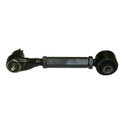 Black adjustable suspension arm for rear toe alignment on Subaru Impreza and Forester