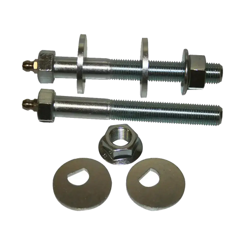 Silver metal bolts nuts and washers for Mazda 3/6 rear camber arm kit