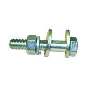 Metal bolt with nut and washers from Northstar Rear Greasable Camber/Toe Bushing kit