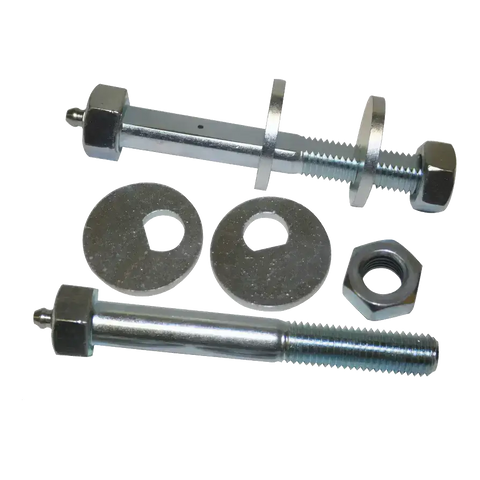 Metal bolts washers and nut for Kia Hyundai rear greaseable cam bolt pair 44-169
