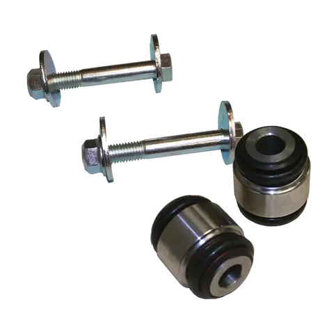 Automotive suspension hardware Northstar cam bolt kit with sealed flex joints for rear links