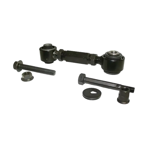 Black adjustable suspension components for Jeep Dodge Northstar rear toe cam bolt kit