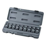 Omega 1/2 Dr. Swivel Metric Impact Socket Set 9 Pcs - 83021