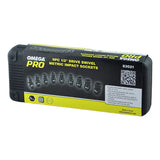 Omega 1/2 Dr. Swivel Metric Impact Socket Set 9 Pcs - 83021