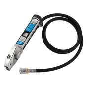 PCL AFG6H04 tire inflator black silver fiber optic connector with blue label