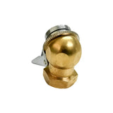 Rema 1/4 NPT Brass Ball Chuck w/ Clip-on Closed (Ea) - Air
