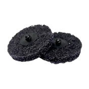 Rema 71525 black abrasive Roloc disc pack of 2 for adhesive removal