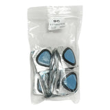 Rema Blue Triangle Section Repair ID Patches (Bag of 50) -